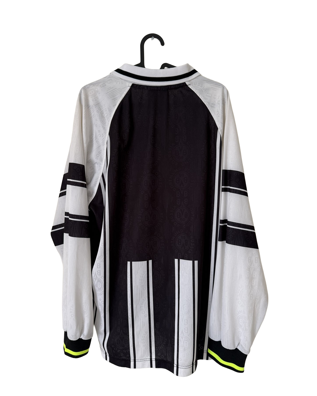 Borussia Dortmund 1996/97 Away Shirt — Nike Long Sleeve — back