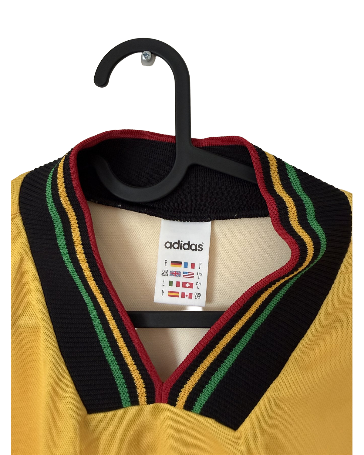 Ghana 1996 Home Shirt — Adidas Black Star — detail 1