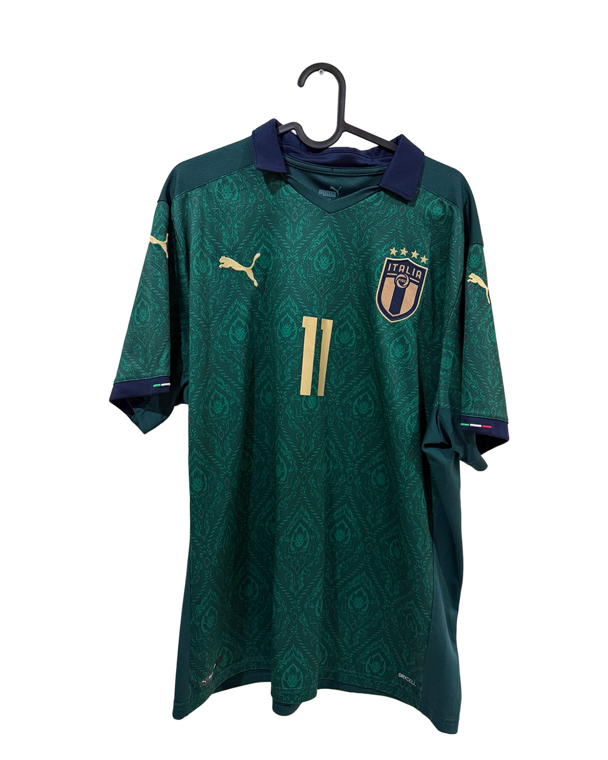 Italy 2019/20 Renaissance Third Shirt — Kean 11 — full front