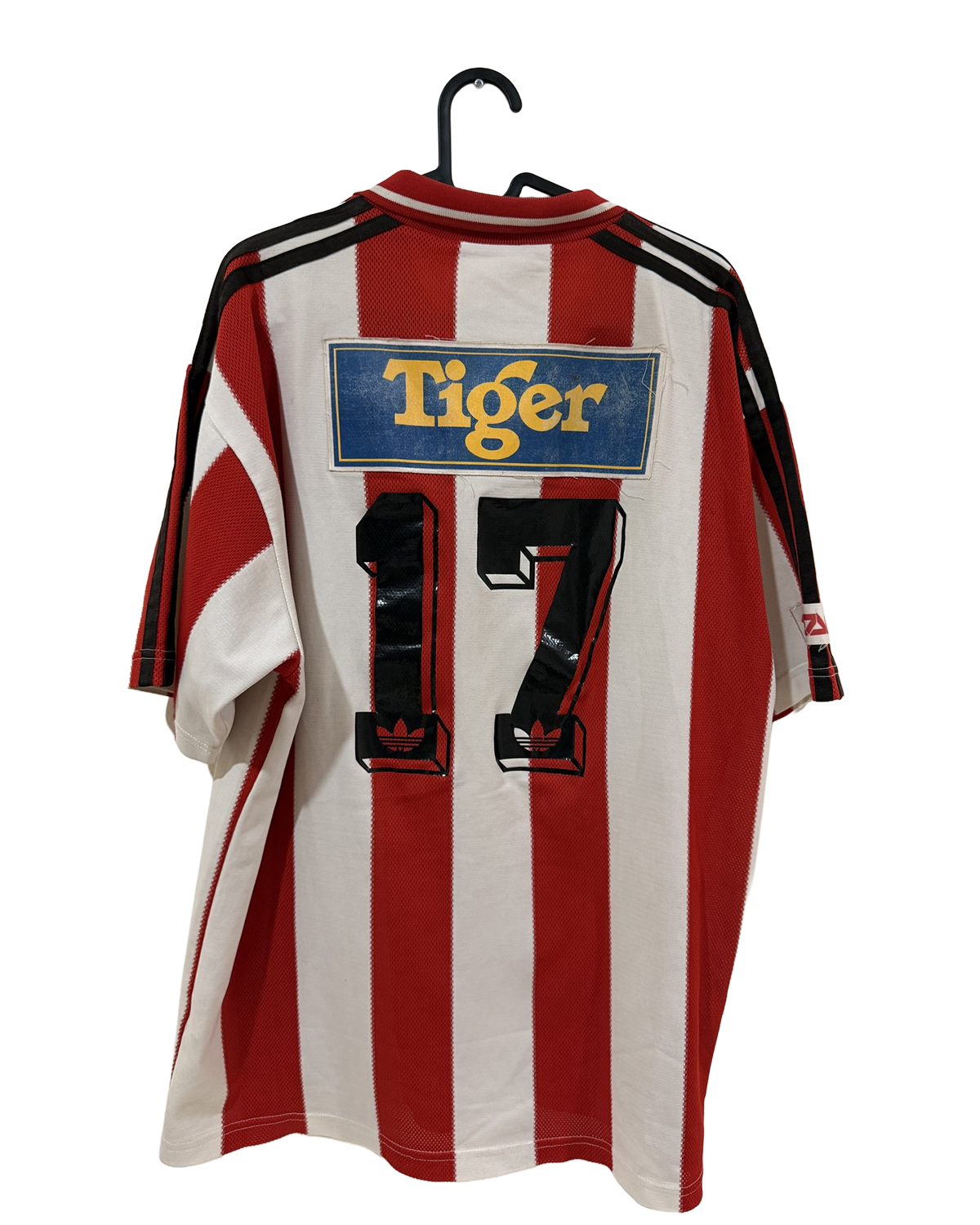 Tiong Bahru United 1996 Home Shirt — Adidas No. 17 — back